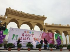 渭南葡萄产业园今日人气爆棚