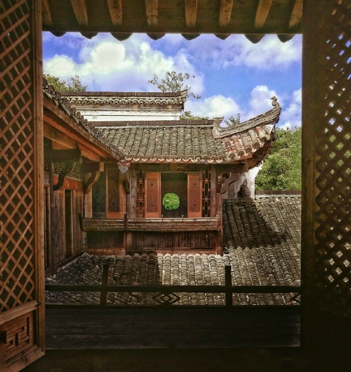 查济古村一隅