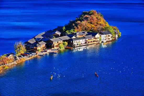 泸沽湖里格半岛泸沽湖里格半岛