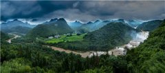 赏罗平九龙瀑布雷霆万钧之势 看“三峡悬流” 古景奇观