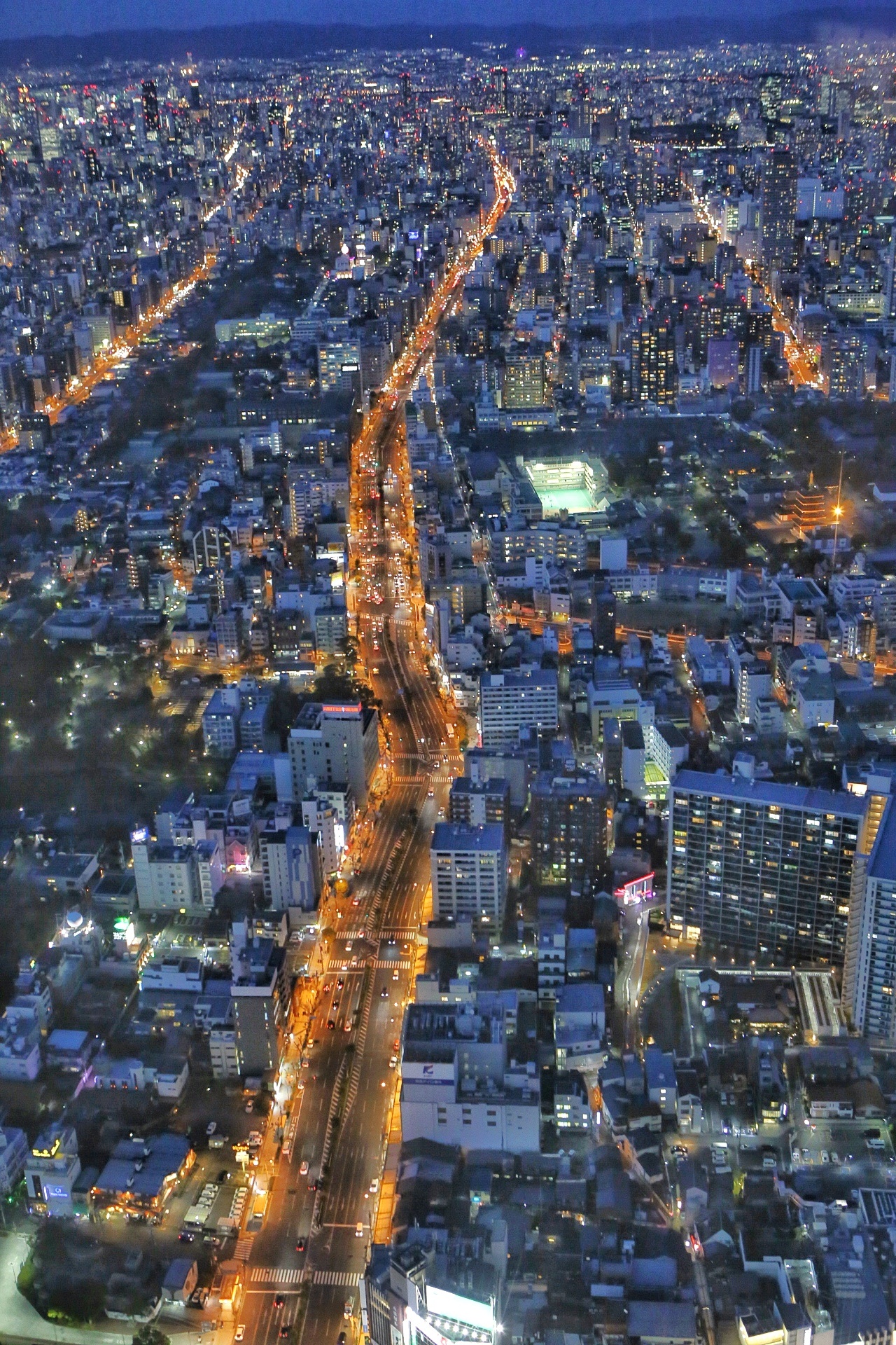 俯瞰大阪