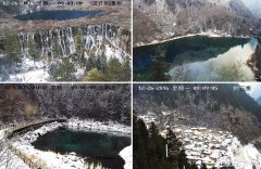 落雪倾城，明媚在九寨沟的冬日浪漫