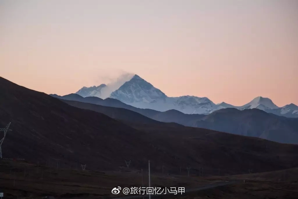 80KM外的珠峰
