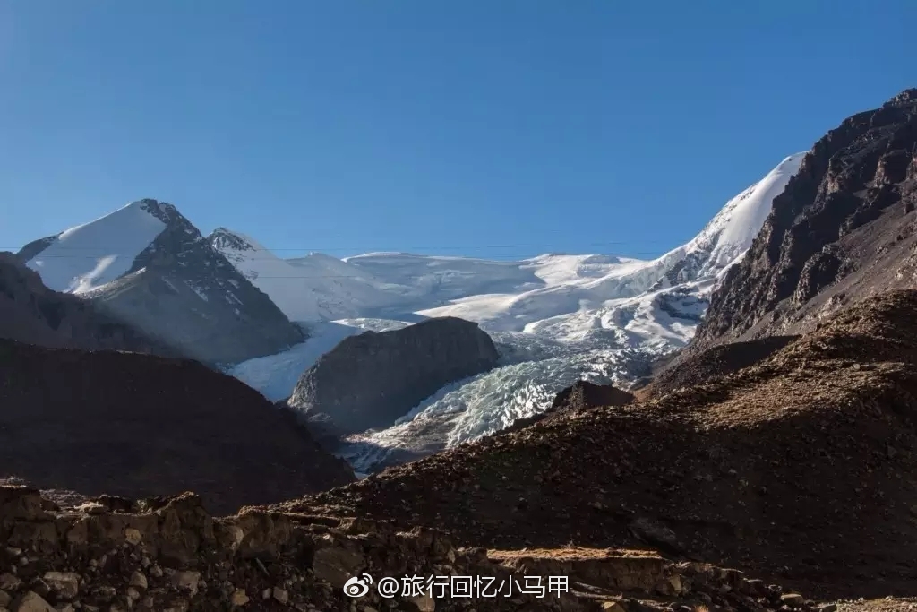 气候变暖，冰川向上走