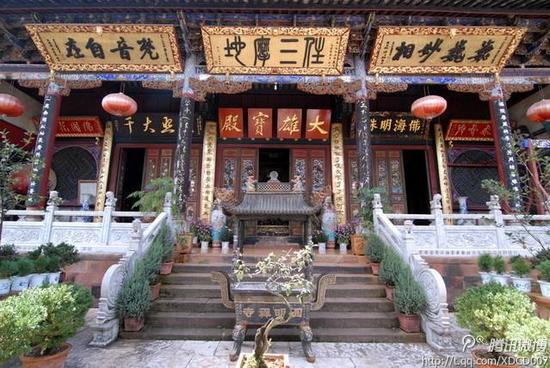 (河西圆明寺 摄影/王璐)