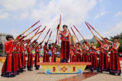 广西天等：千年“打榔舞”