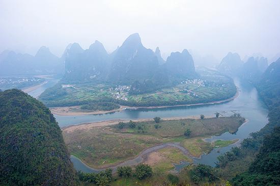 阳朔遇龙河,邂逅广西最美古桥