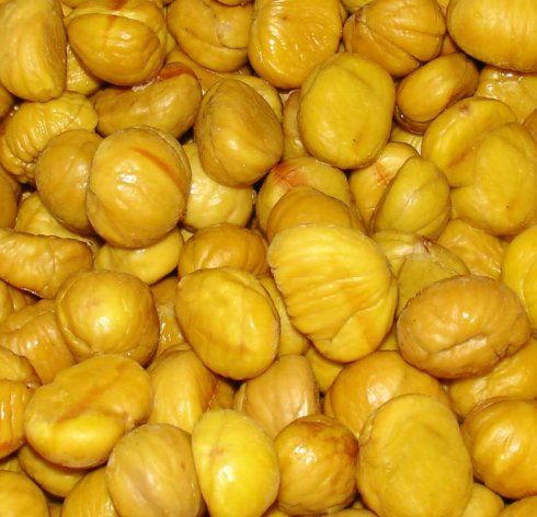 颗粒饱满的板栗 图:新浪博主/特产美食惊天下