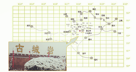 古城岩位置地图