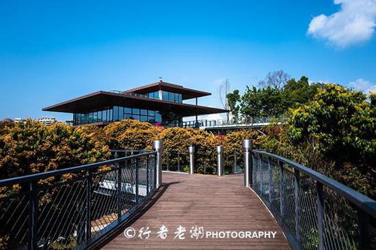 最美婚姻登记处,尚未开张,已带红一个都市小公园